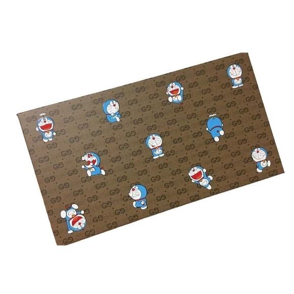 Unisex Gucci Doraemon Memo Pad Brown - Picture 1 of 5
